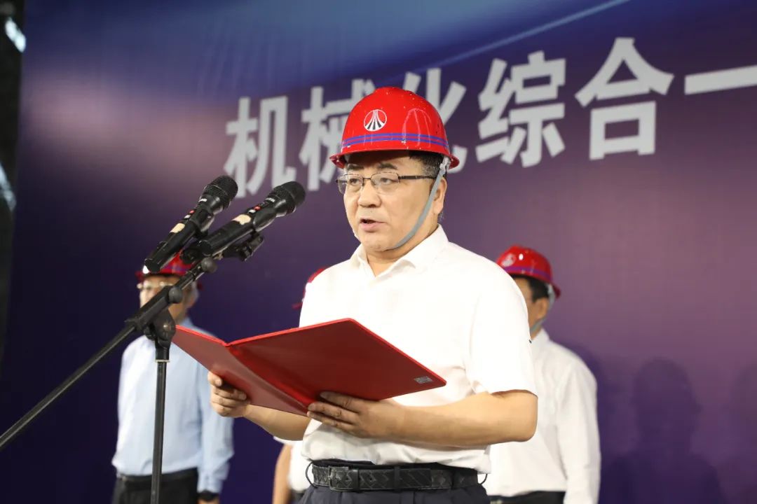 陜鋼集團龍鋼公司機械化綜合一次料場項目成功熱負(fù)荷試車